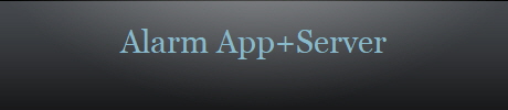 Alarm App+Server