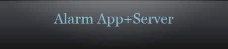 Alarm App+Server