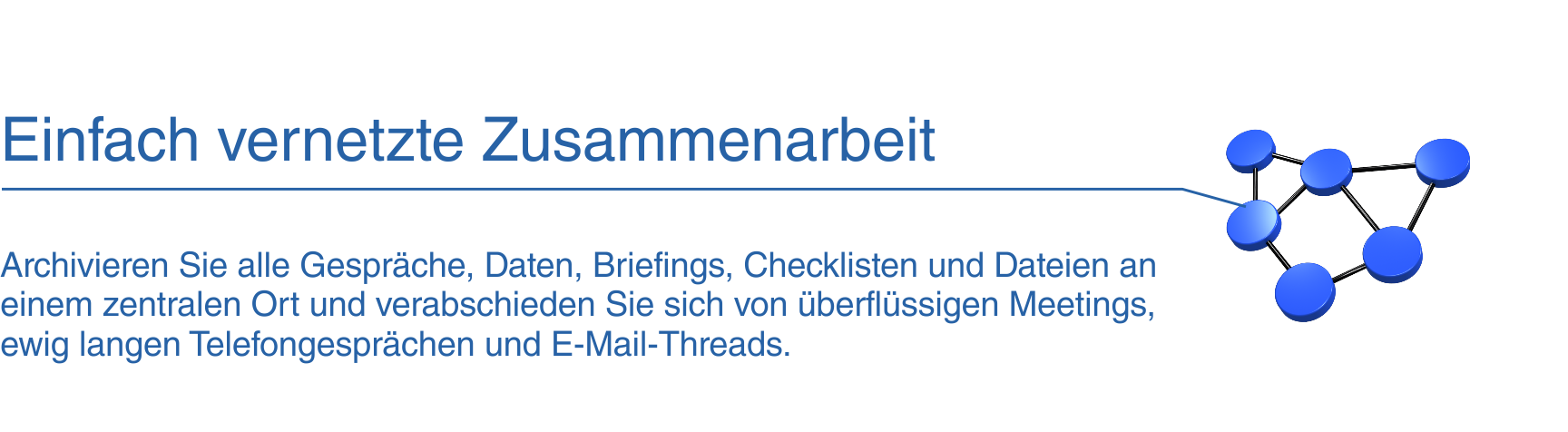 Plantafel Vernetzung