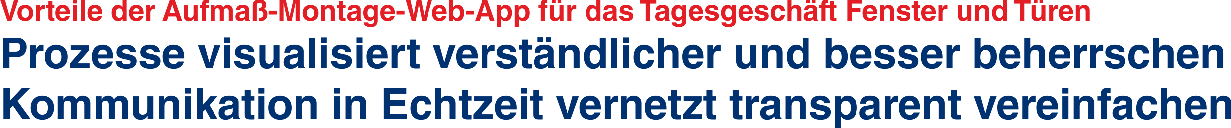 Aufmaprozesse besser beherrschen