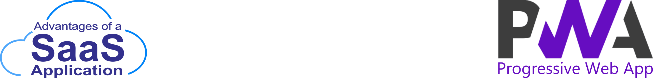 SaaS und PWA Logo