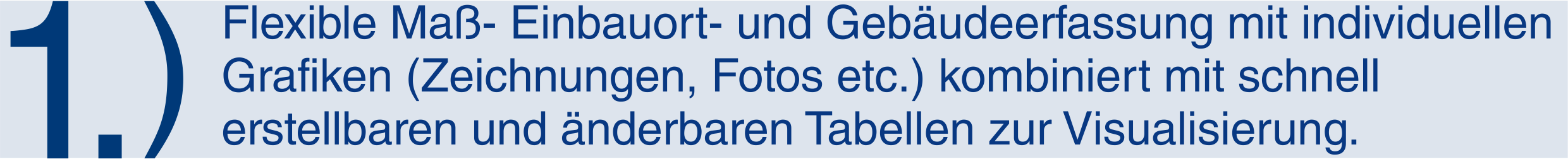 Flexibilit�t Aufma� Grafik und Tabellen