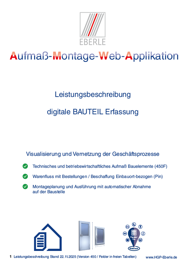 Leistungsbeschreibung Fensteraufma�