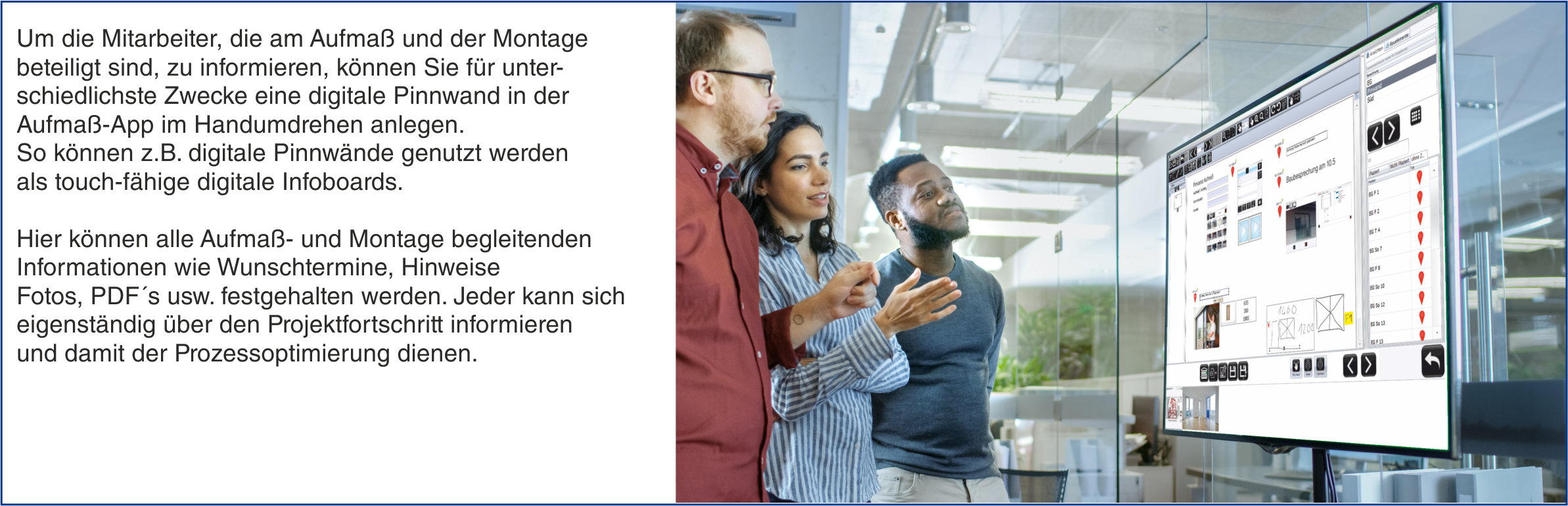 Team Pinnwand Aufma�