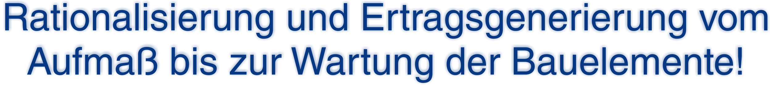 Wartung Ertrag Rationalisierung