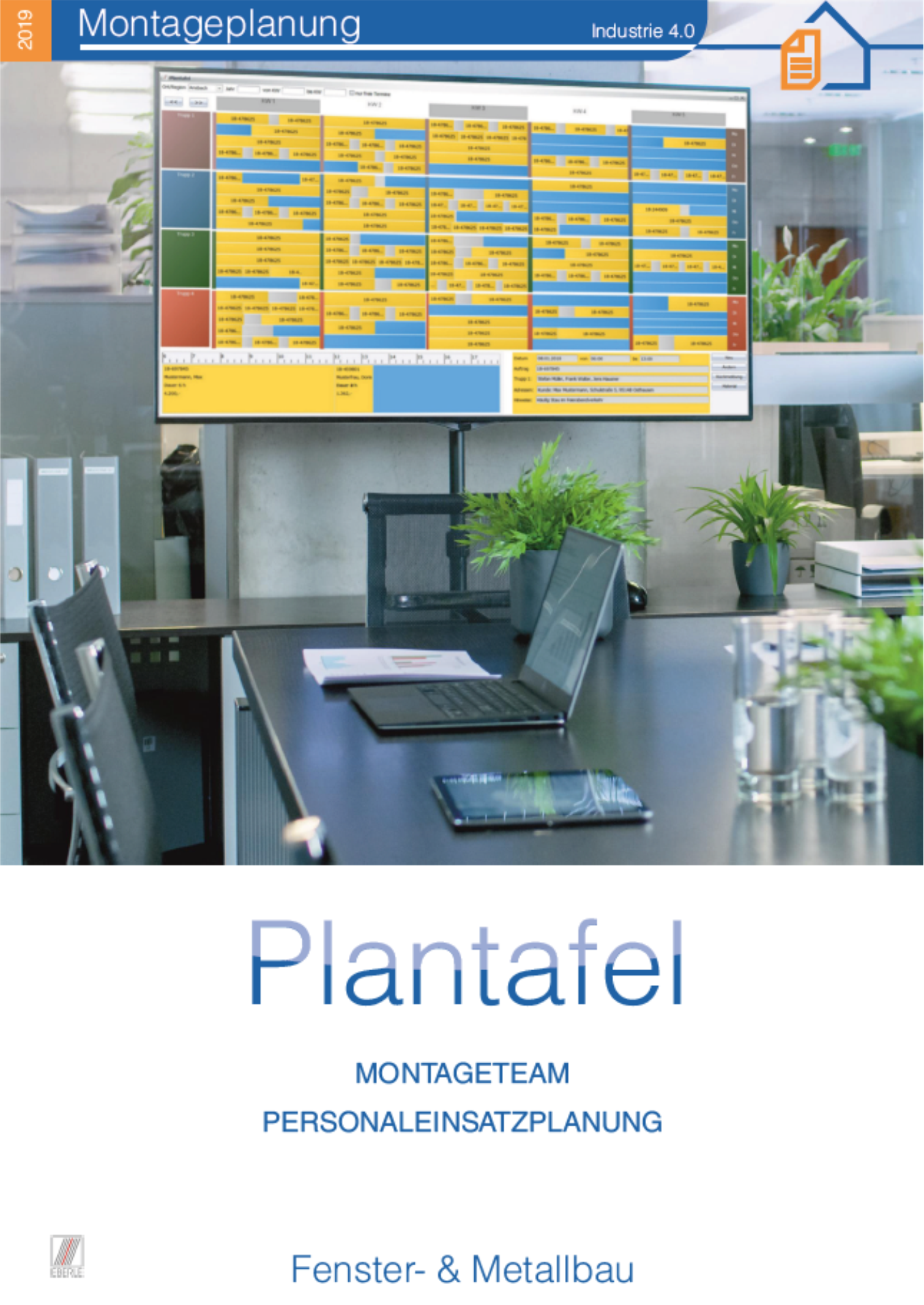 Montage Plantafel