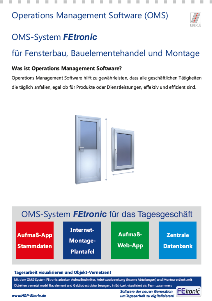 Operations Managment System