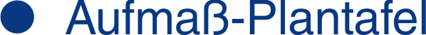 Aufma� Plantafel