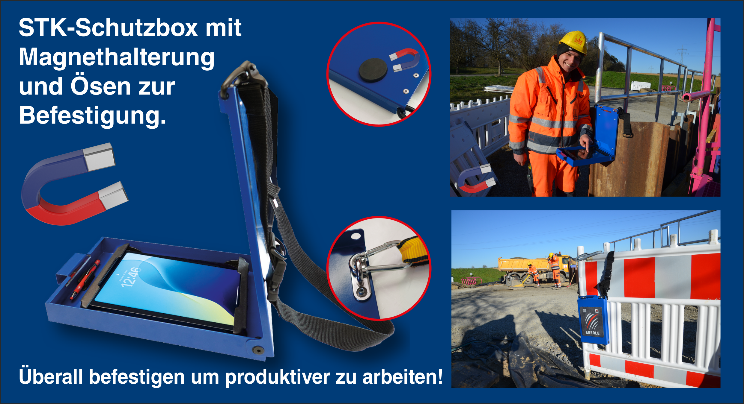 Magnete zur Befestigung der Box25