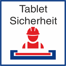 Sicherheit Tablet