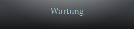 Wartung