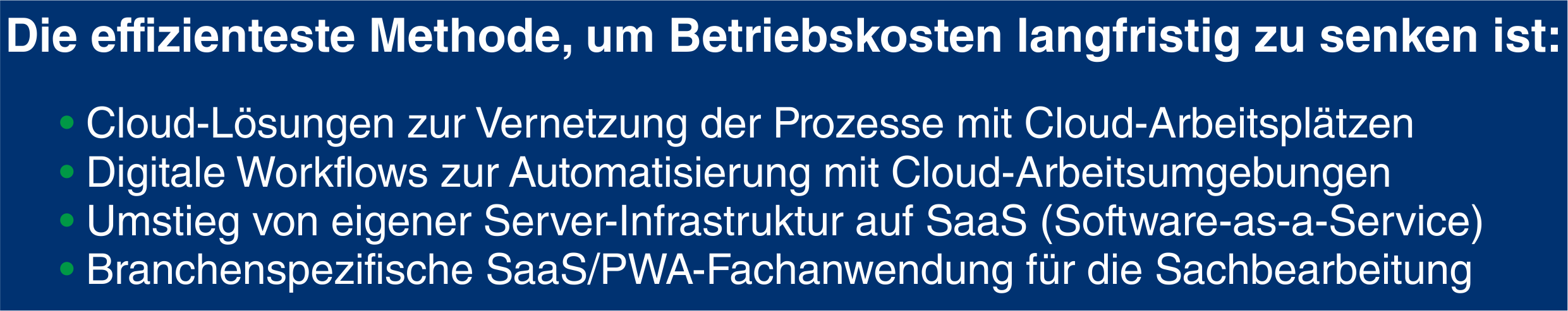 Kosten senken Cloud Arbeitspl�tze mit Fachanwendung