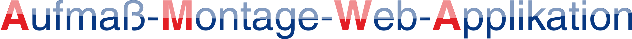 Aufma� Montage Web Applikation Logo